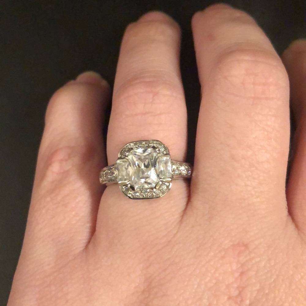 Fashion “engagement” ring.